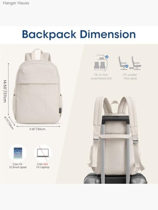 Water-Resistant Mini Backpack for Women with Adjustable Straps main image 5